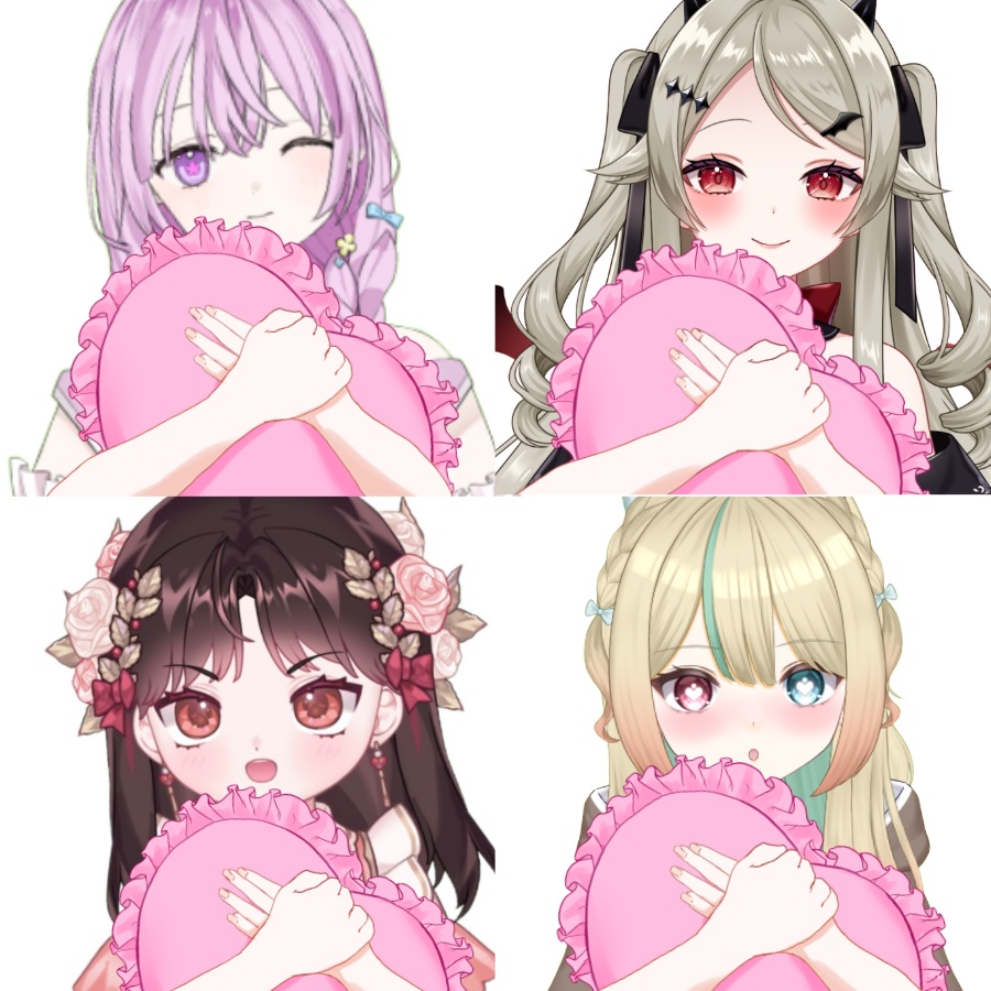 【高画質】ハートクッション