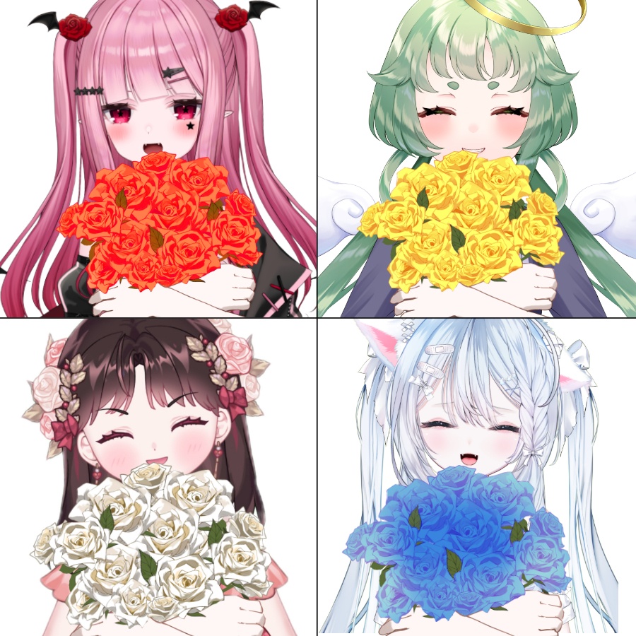 【商用可能】バラの花束
