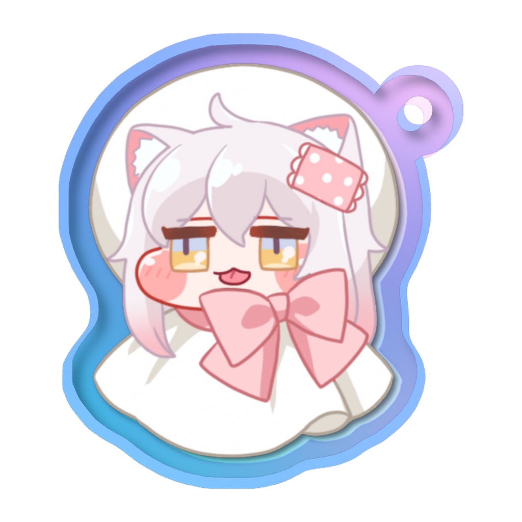 てるてるコミーめじるしチャーム