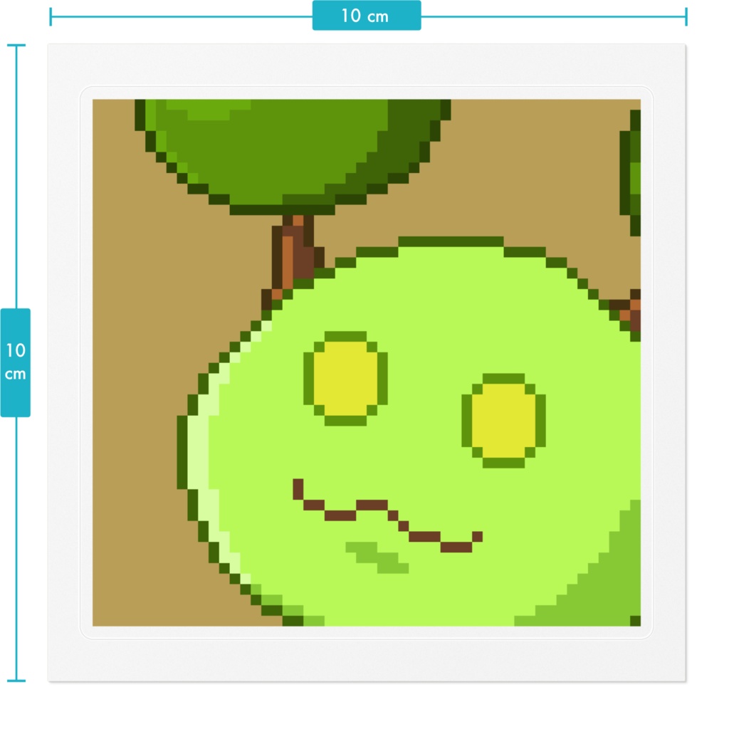 もつくステッカー1
