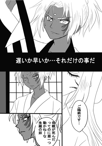 俺屍同人誌「天を仰ぐ者、地を這う者」