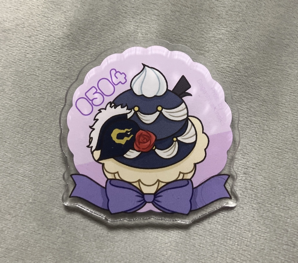 アクリルスマホグリップ(スペイド)