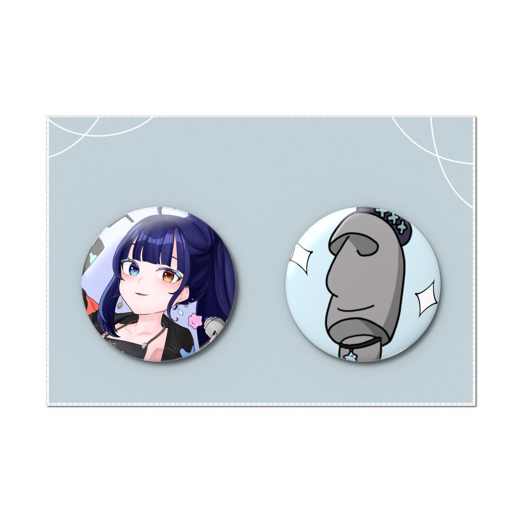 【誕生日グッズ】缶バッチセット【甘星恋愛/あまぼしこあ】