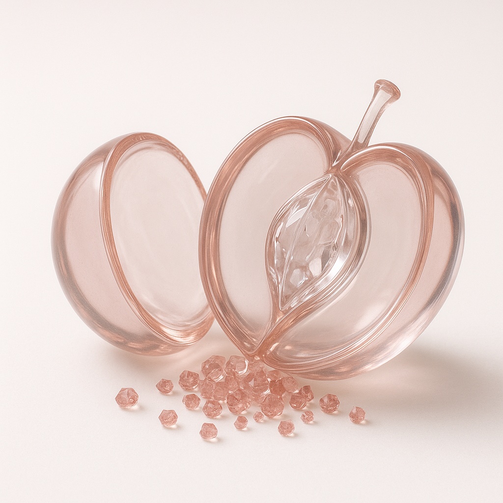 C'z Glass-Peach-15sets