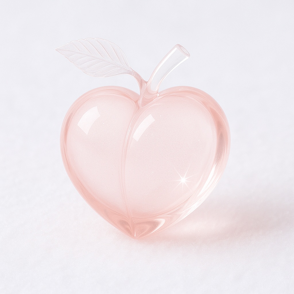 C'z Glass-Peach-15sets