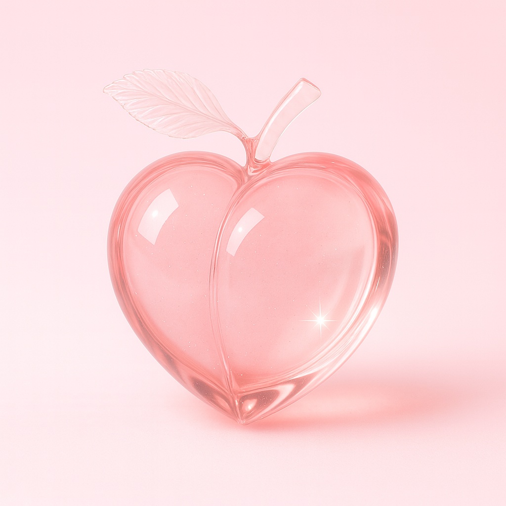 C'z Glass-Peach-15sets