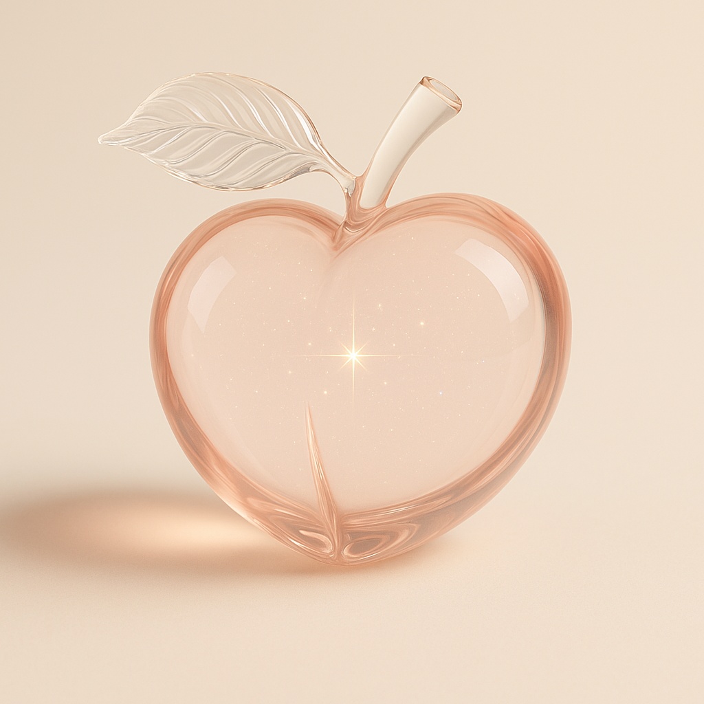 C'z Glass-Peach-15sets