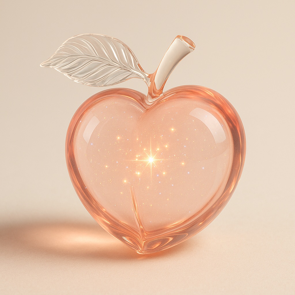 C'z Glass-Peach-15sets