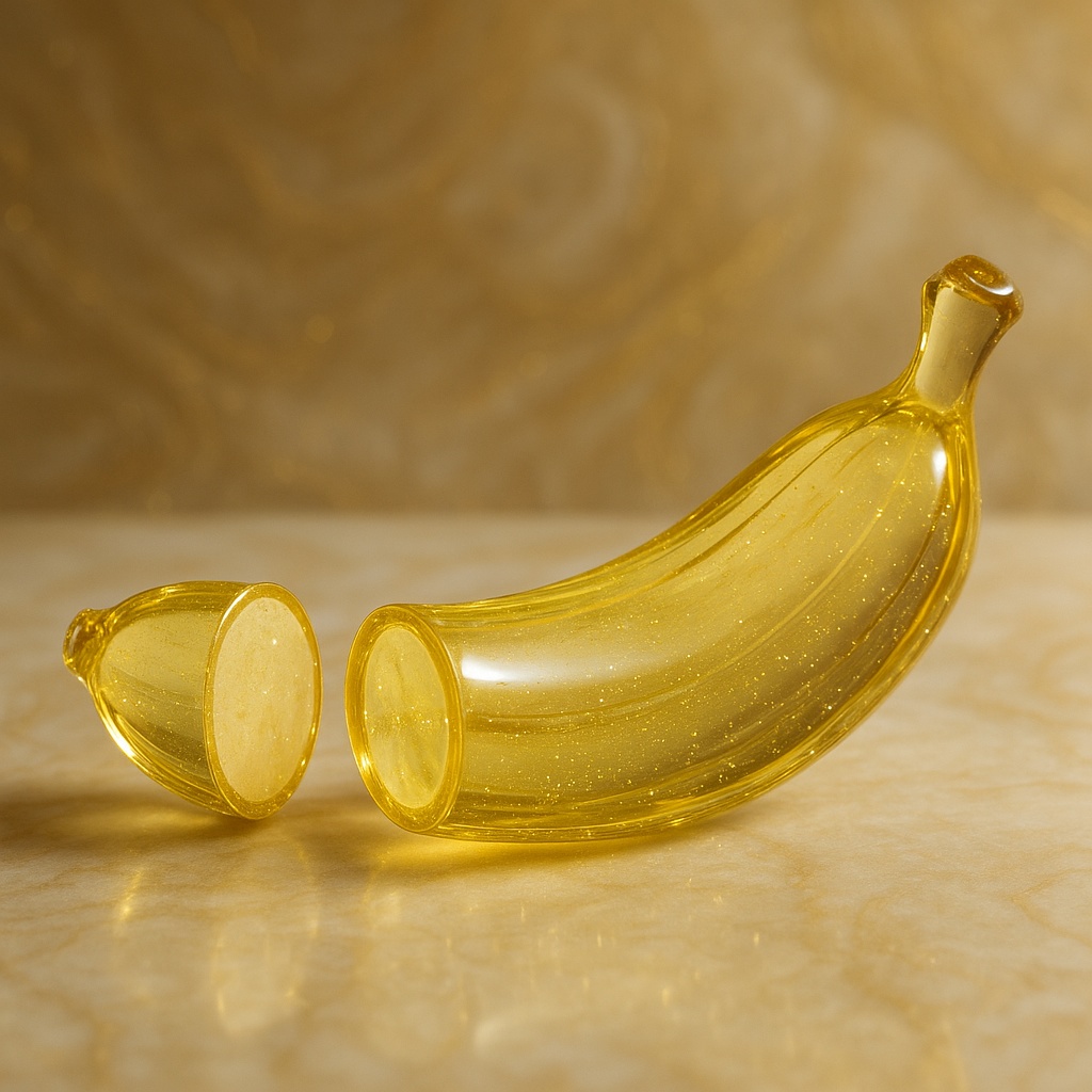 C'z Glass-Banana-9sets