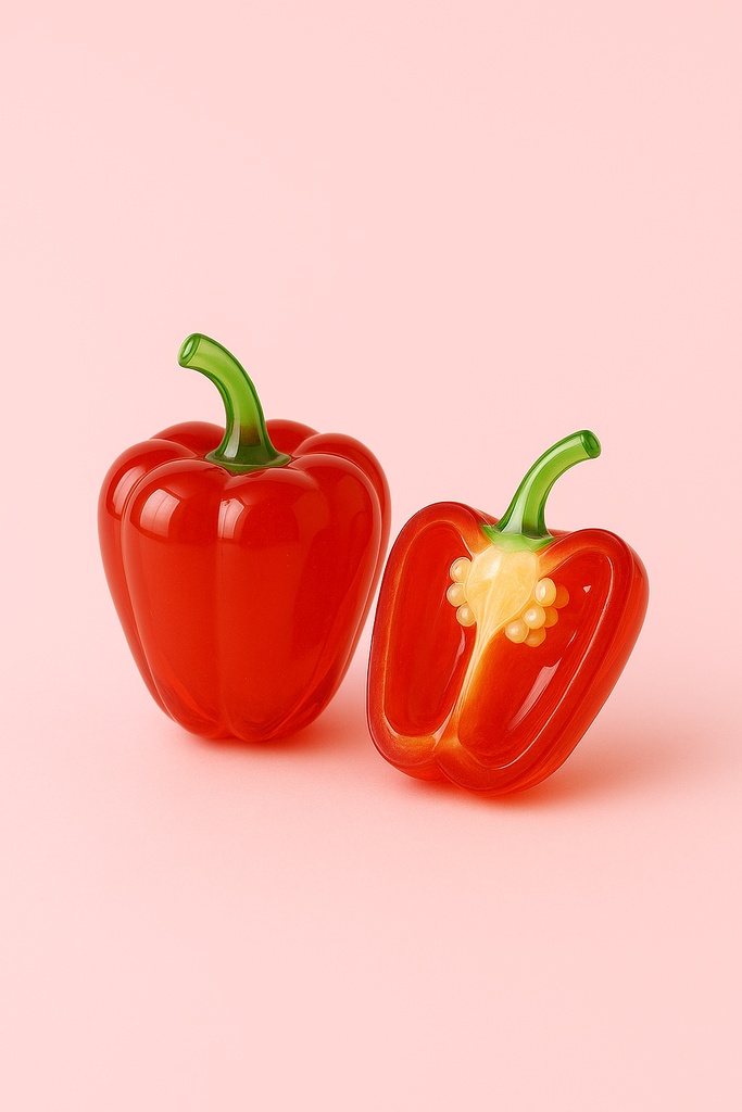 C'z Glass-Bell pepper 7sets