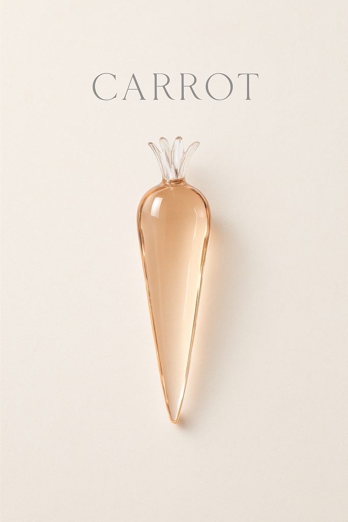 C'z Glass-Carrot 6sets