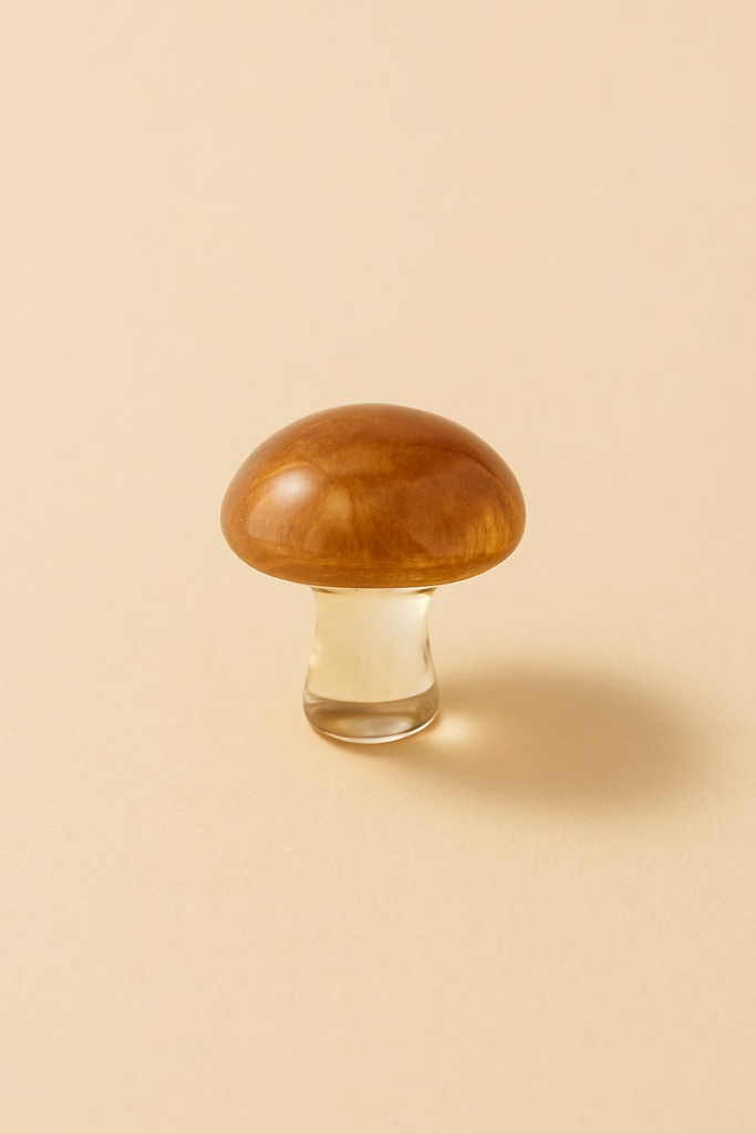 C'z Glass-Shiitake Mashrooms 3sets