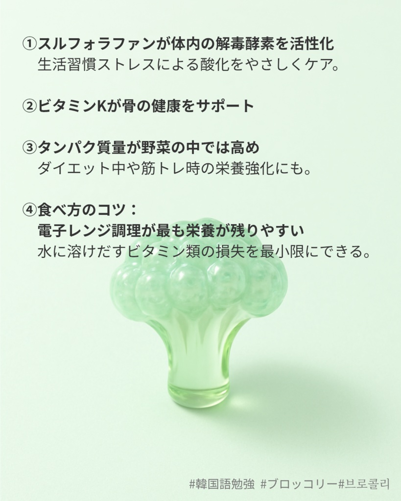 C'z Glass-Broccoli 5sets