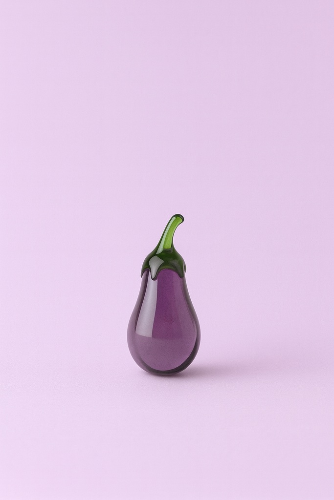 C'z Glass-Eggplant 4sets
