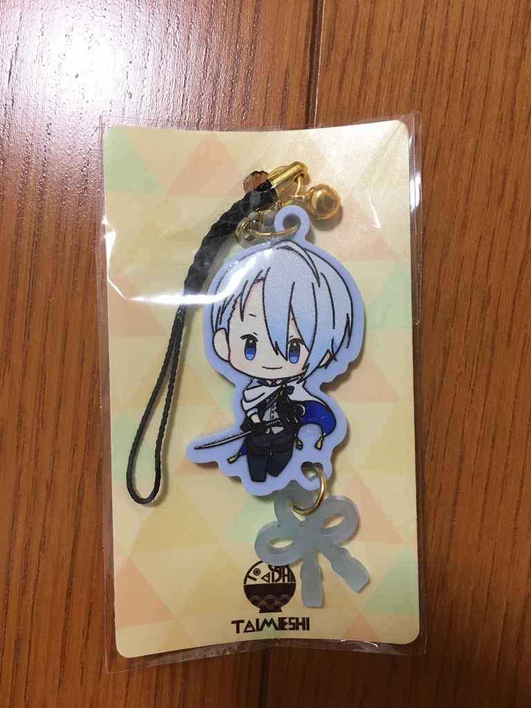 チャーム付きアクキー