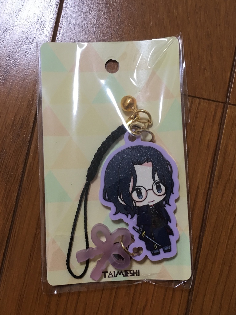 チャーム付きアクキー