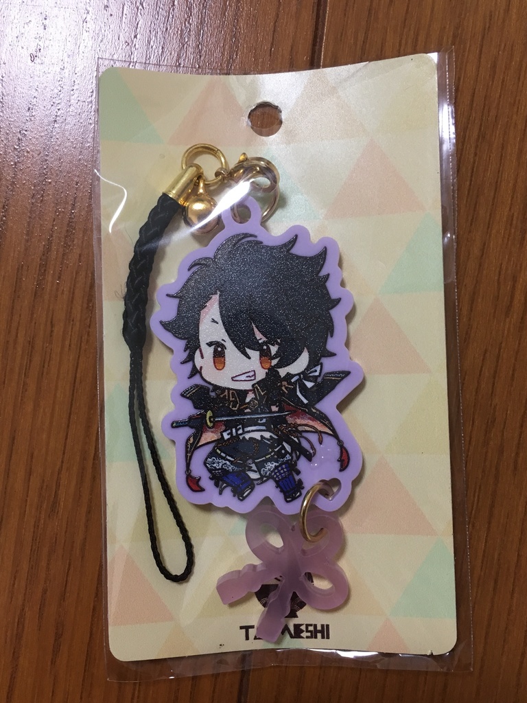 チャーム付きアクキー