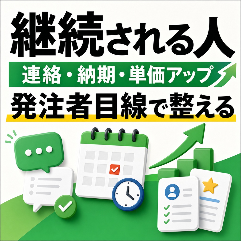 クラウドワークス発注者1000件超の本音 応募文テンプレ&継続単価アップキット