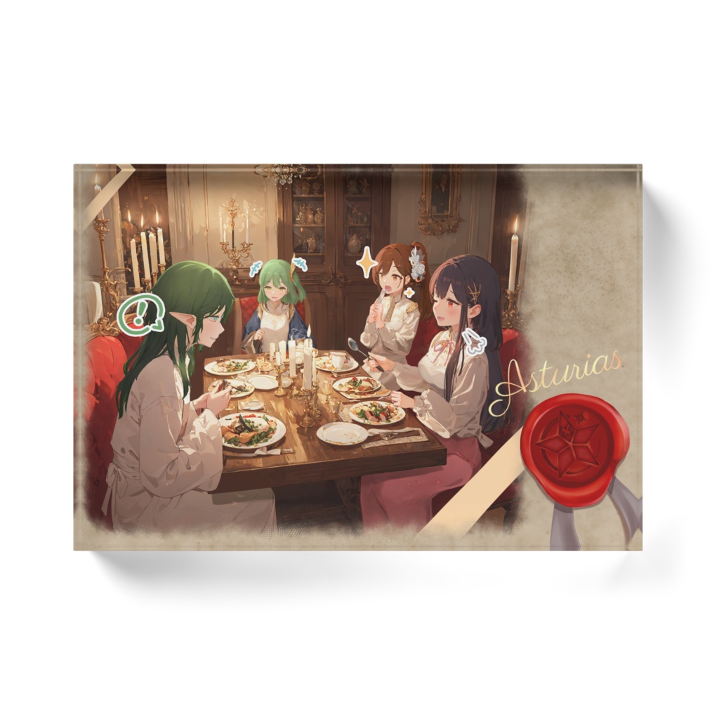 アストゥリアスの鼓動:1stGRP アクリルブロック