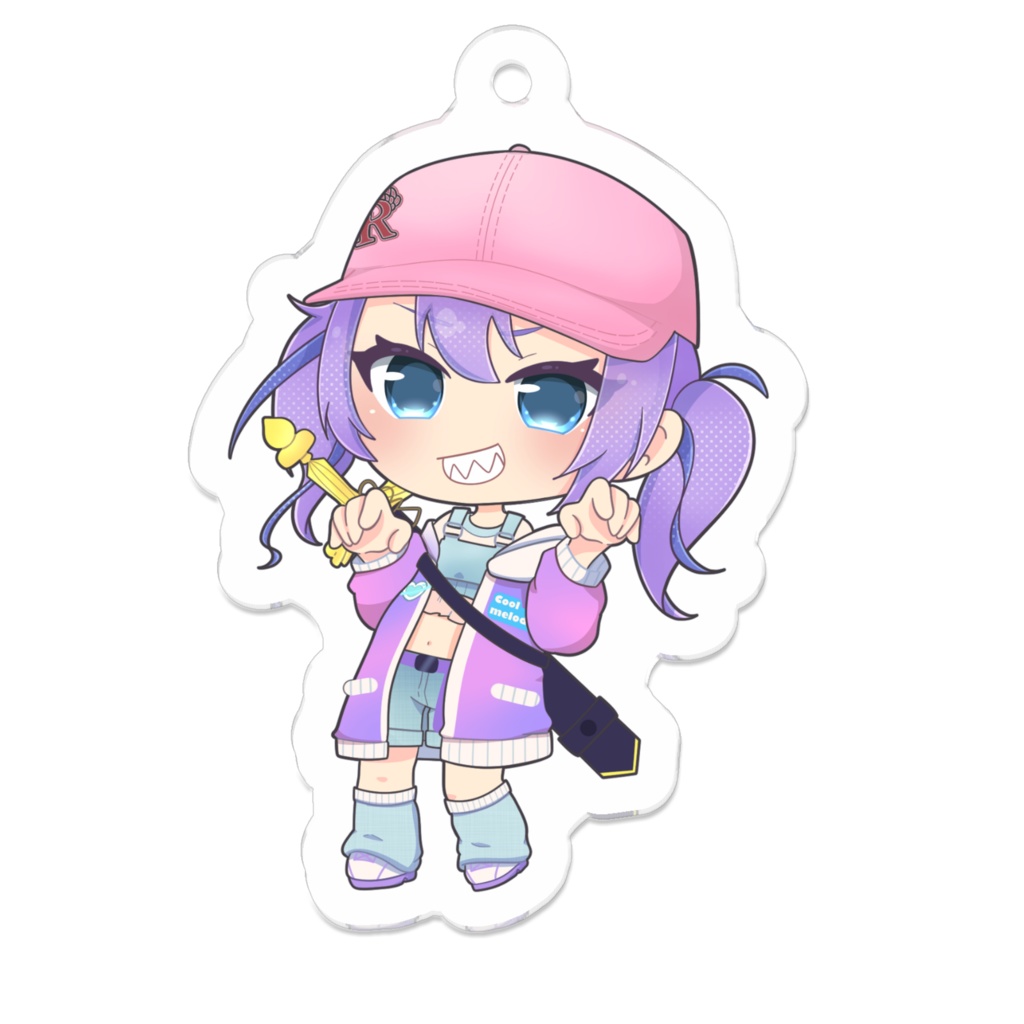 瀬々名ルビー　miniアクリルキーホルダー