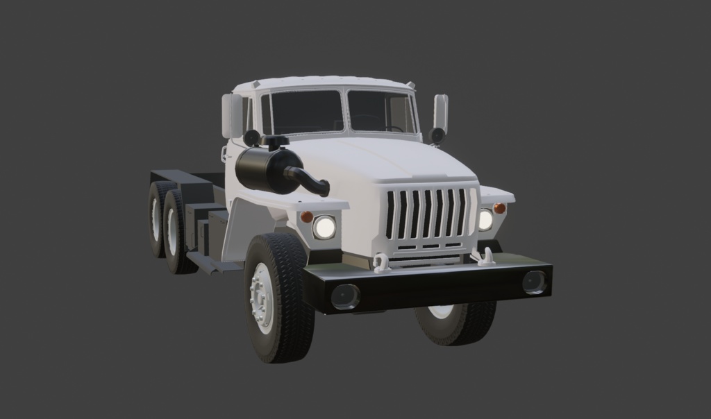 Ural-4329 3Dmodel [FREE]