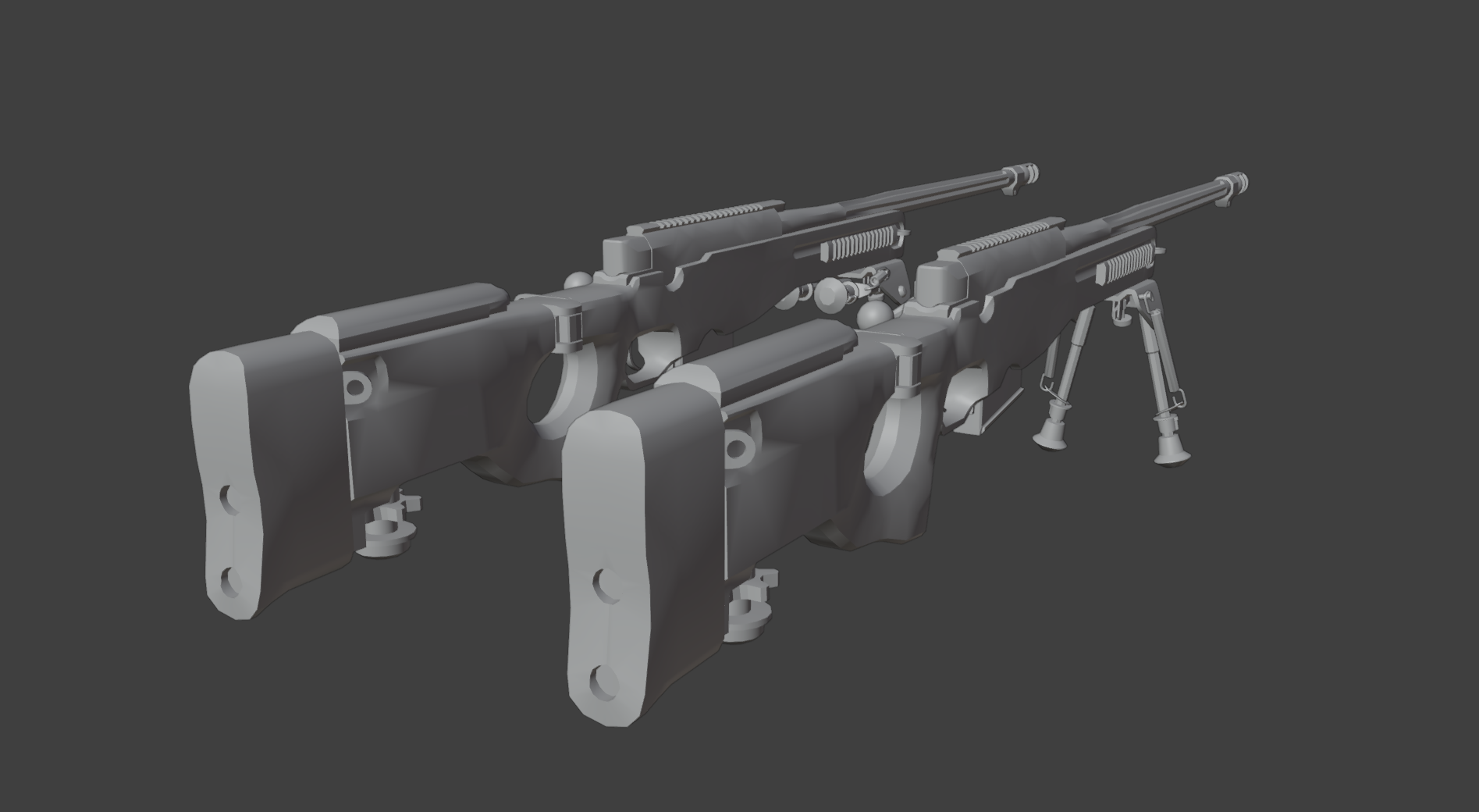 [3Dmodel]Accuracy International L118A1/L96A1 AW ...