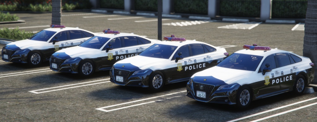 [GTA5] 220系クラウンパトカー 昇降機非搭載車