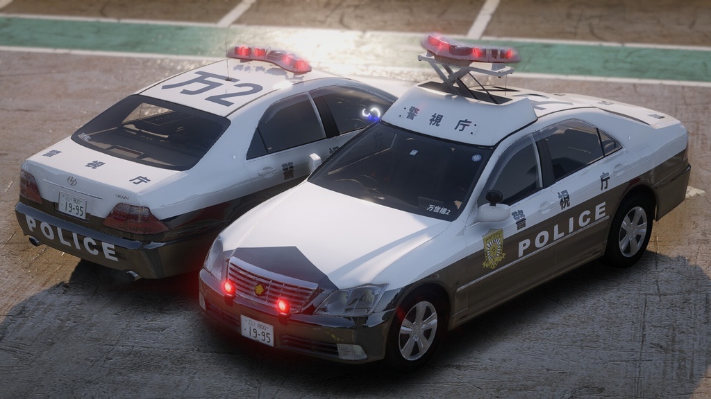 [GTA5] 180系クラウン 交通取締仕様