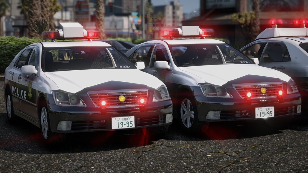 [GTA5] 180系クラウン 三菱電機製レーダー搭載車