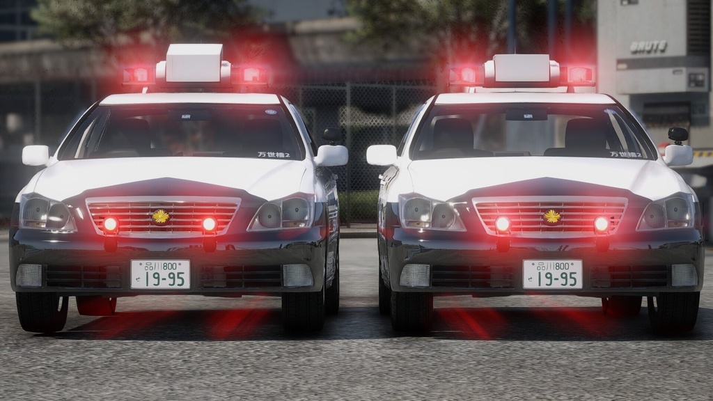 [GTA5] 180系クラウン 三菱電機製レーダー搭載車