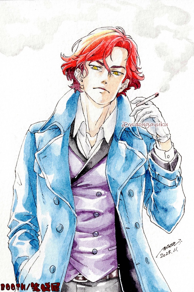 ハガキサイズ原画 (額装無し)