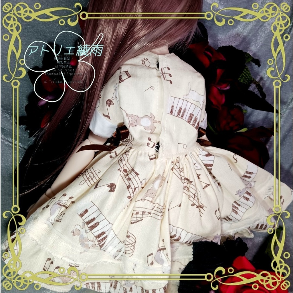 にゃんこピアノワンピース　SDM　MDD（S胸）