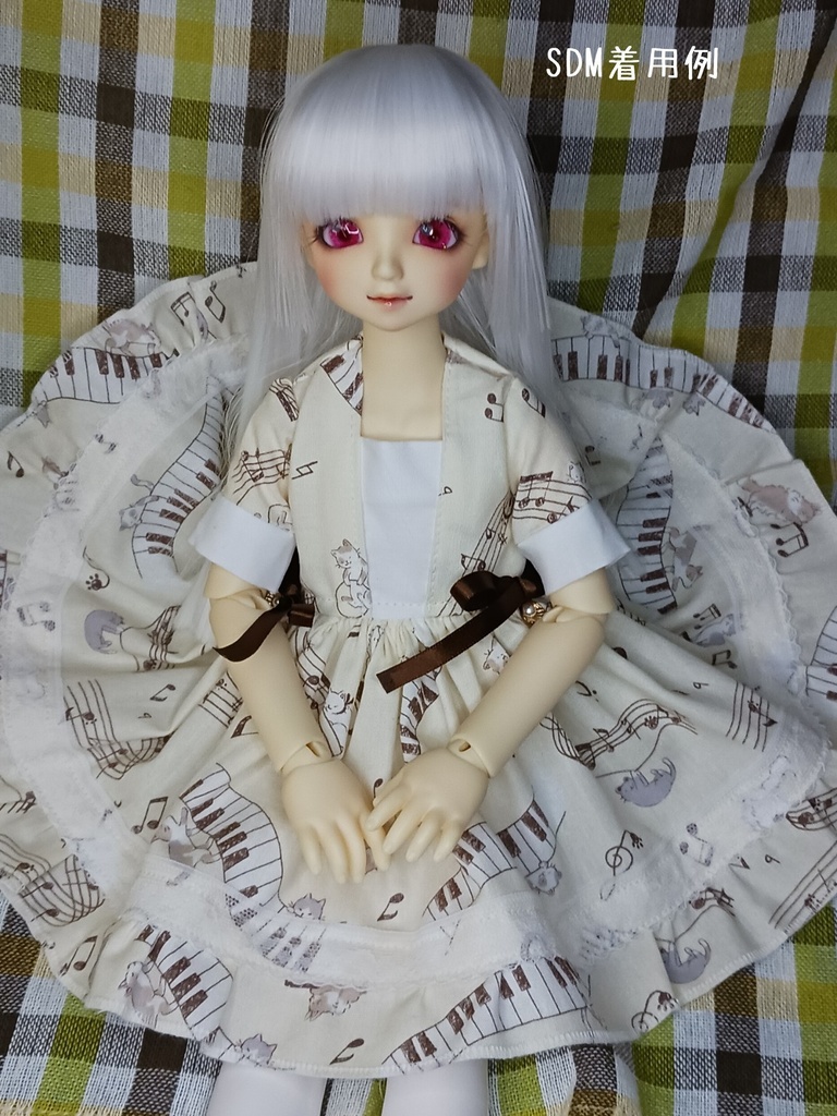 にゃんこピアノワンピース SDM MDD(S胸)
