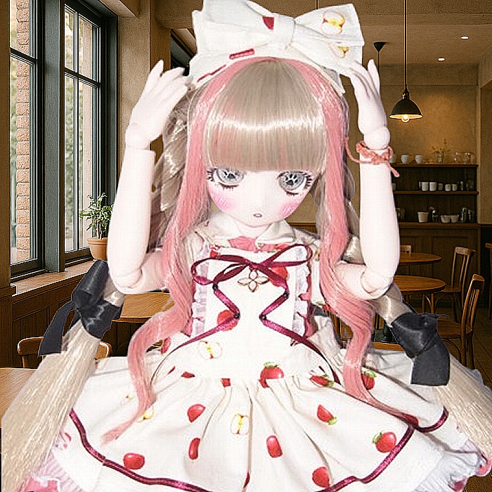 りんごカフェメイド エプロンドレス SDM MDD 1/4