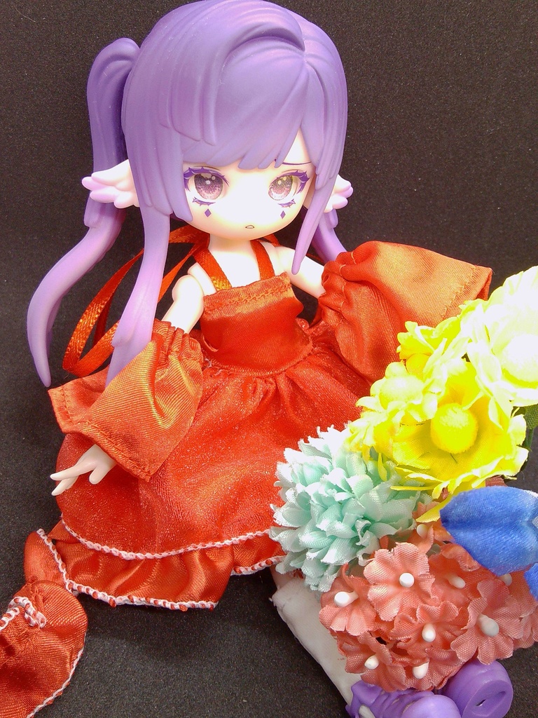 サテンきらきらドレス LULUYA ブラインドドール