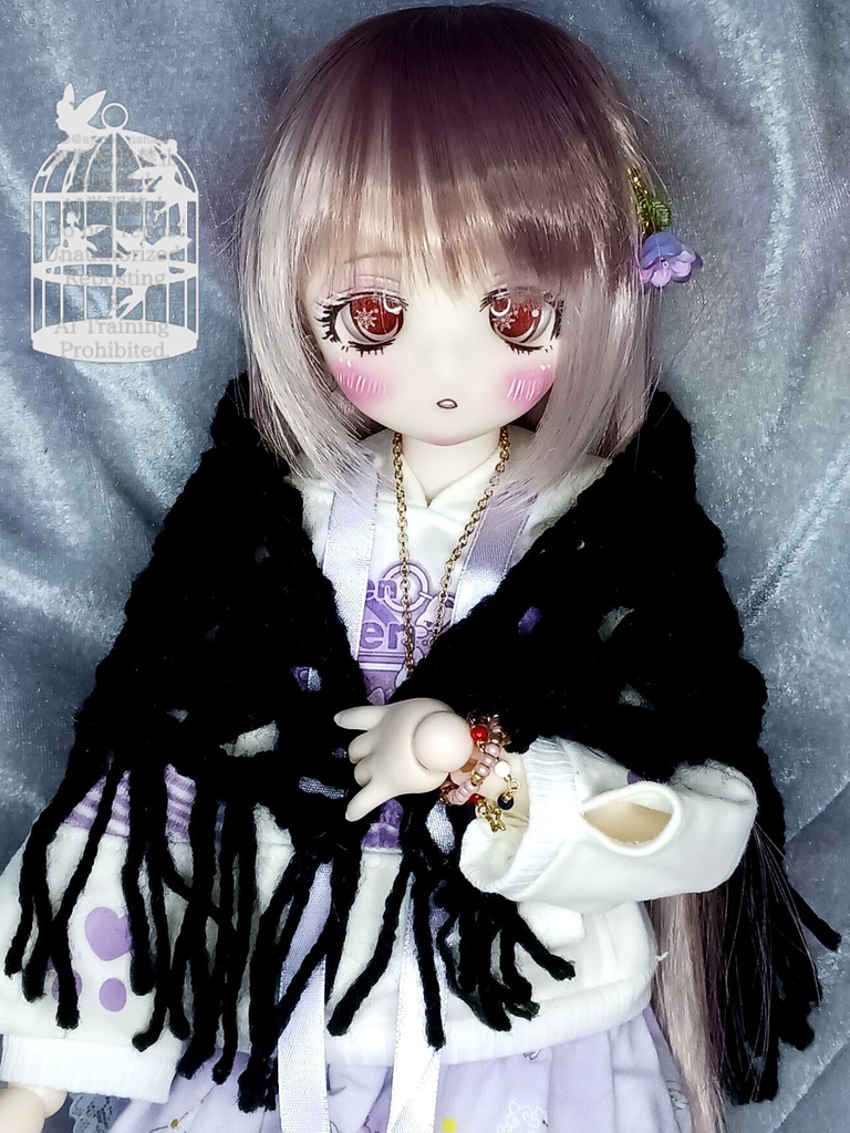 ドール用ショール MDD SDM 1/4 (カラバリ8色)