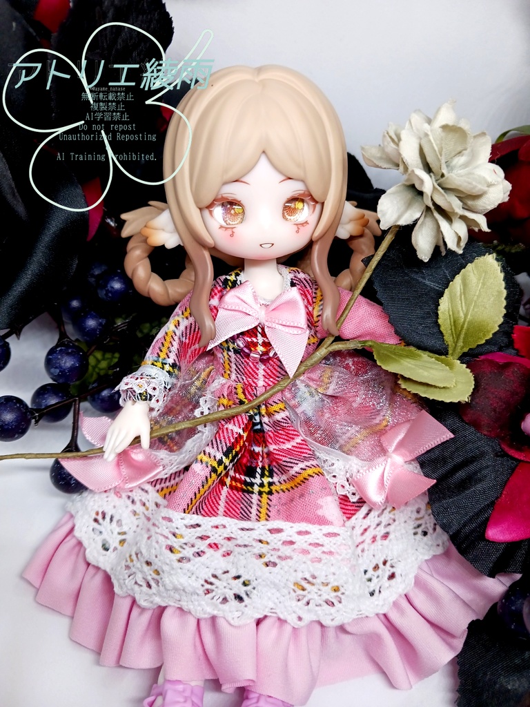 ブラインドドール 1/8 洋服とショールのセット 3種類