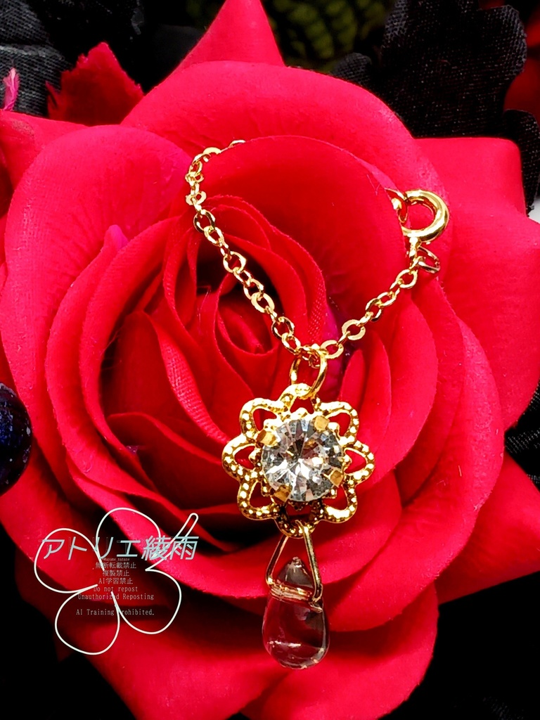 ブラインドドール　1/8　ネックレス　雫