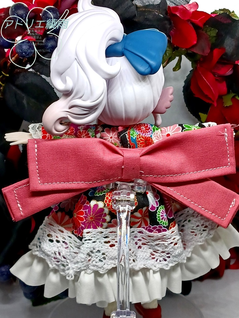 ブラインドドール 1/8 和装ワンピース 黒