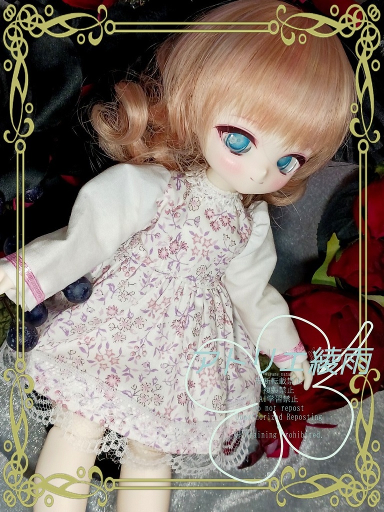 TinyFox　1/6　小花ピンクワンピース（セール品）