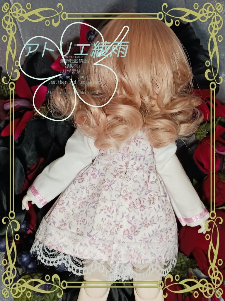 TinyFox　1/6　小花ピンクワンピース（セール品）
