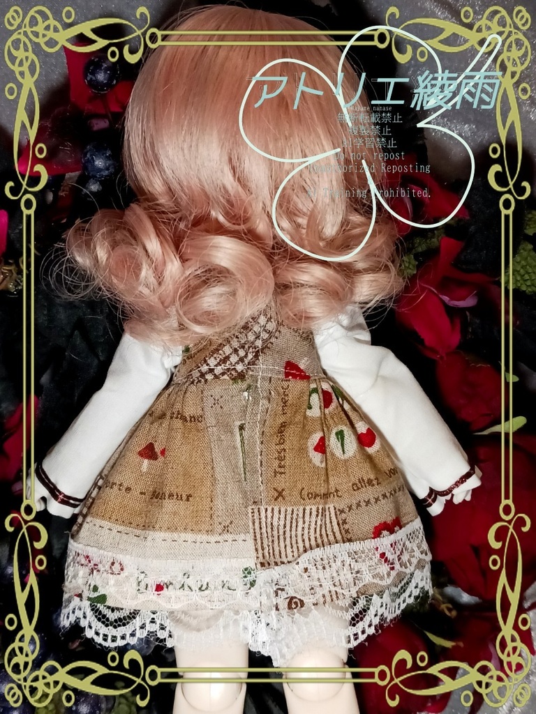 TinyFOX　1/6　茶色ワンピース