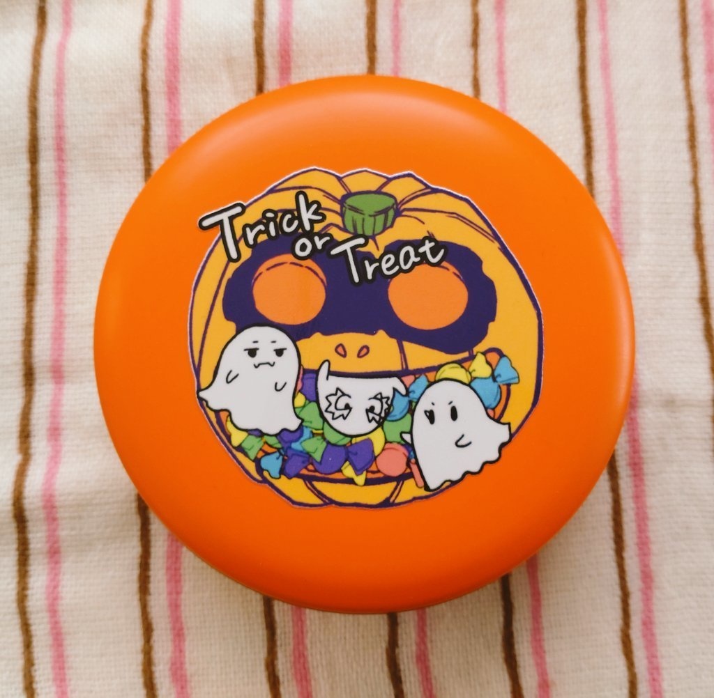 ラウンド缶 FG事務所 ハロウィン