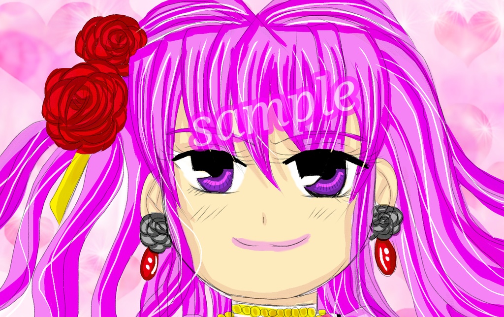 【デジタルイラスト オリジナルキャラクター】デフォルメなイシュタルちゃん♡