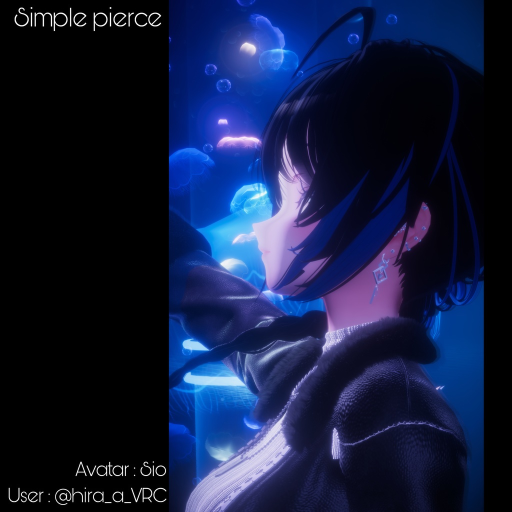 7アバター対応 △Simple pierce△