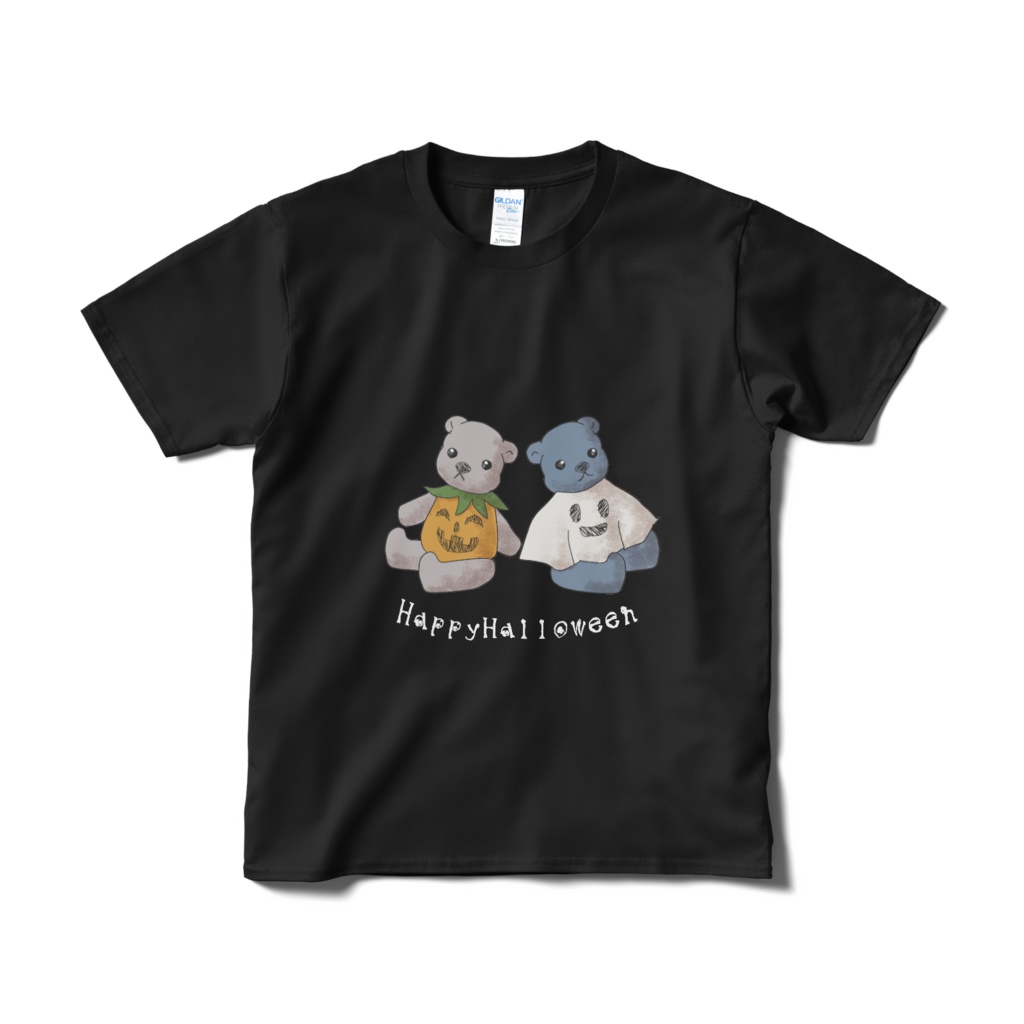 ハロウィンくまズTシャツ