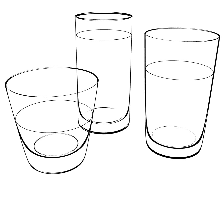 氷入りグラスセット