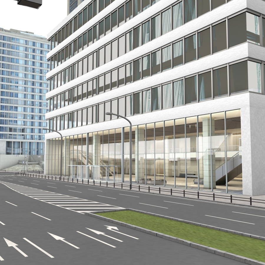 ラウンジとエレベーター(カラー) Ver.1.2