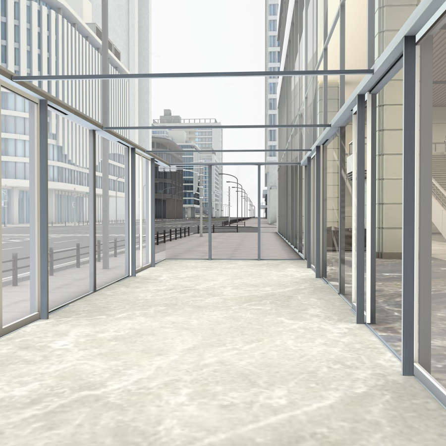 ラウンジとエレベーター(カラー) Ver.1.2