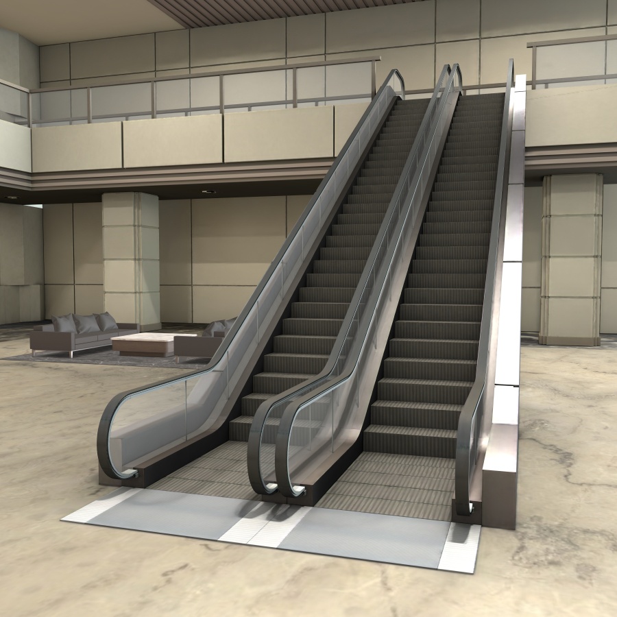 ラウンジとエレベーター(カラー) Ver.1.2